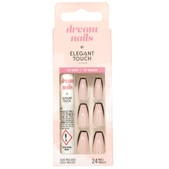 Elegant Touch Dream Nails - Black French