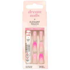 Elegant Touch Dream Nails - Pink Ombre French 