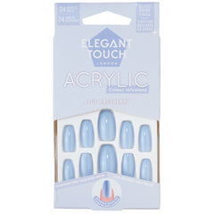 Elegant Touch False Nails Acrylic Colour Infusions - Blue Raspberry