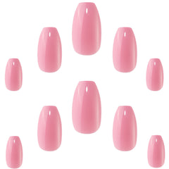 Elegant Touch False Nails Acrylic Colour Infusions - Rose Hibiscus (Loose)