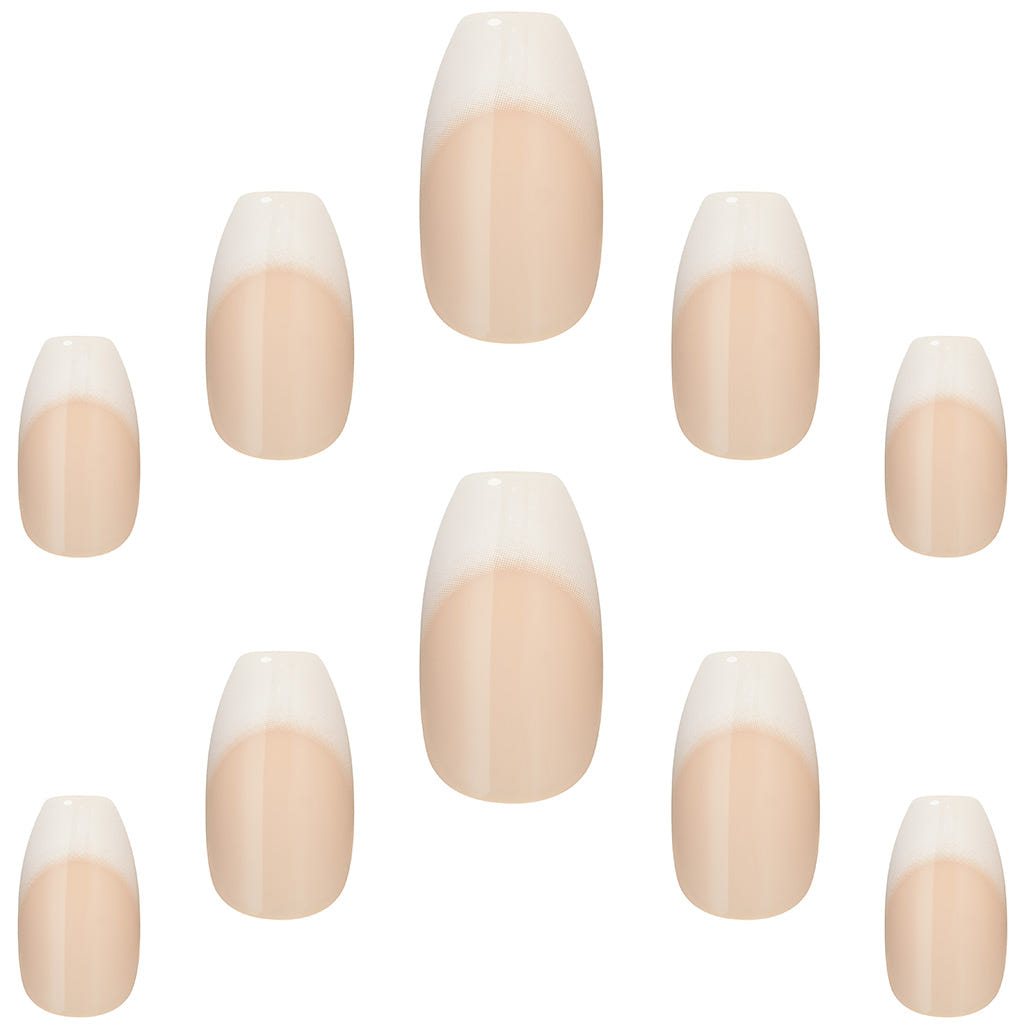 Elegant Touch False Nails Acrylic Salon Expert French No 4 (Nails - Loose)