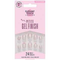 Elegant Touch False Nails Almond Petite - Pink Bows