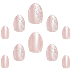Elegant Touch False Nails Almond Petite - Tropic Bloom (Loose)
