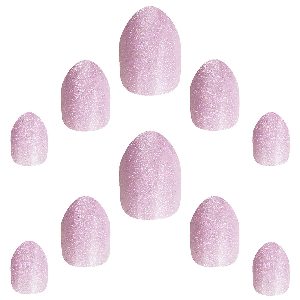 Elegant Touch False Nails Almond Petite - Whimsical Wisteria (Loose)