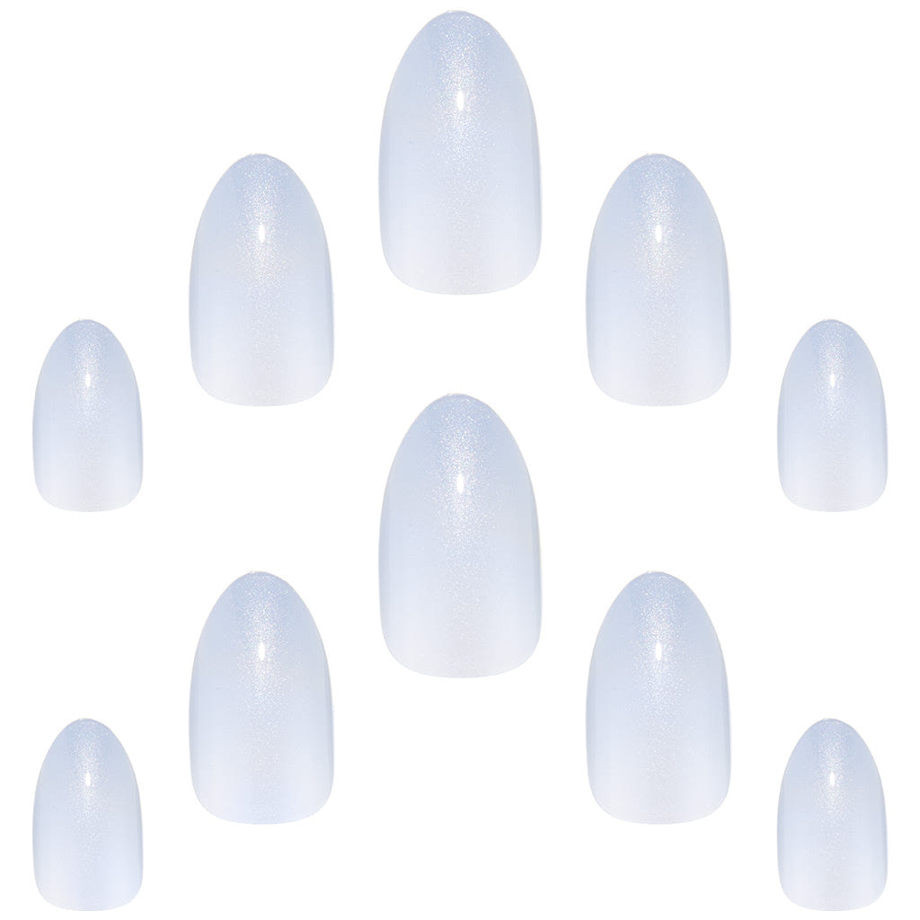 Elegant Touch False Nails Almond Short Length - Blue Mojito (Loose)