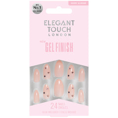 Elegant Touch False Nails Almond Short Length - Candy Charm