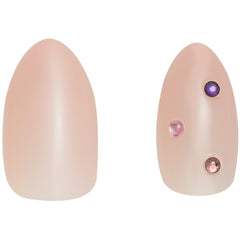 Elegant Touch False Nails Almond Short Length - Candy Charm (Close Up)