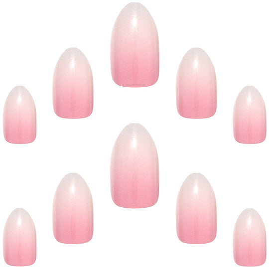 Elegant Touch False Nails Almond Short Length - Glaz'd | False Eyelashes
