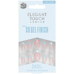 Elegant Touch False Nails Almond Short Length - Island Mystique