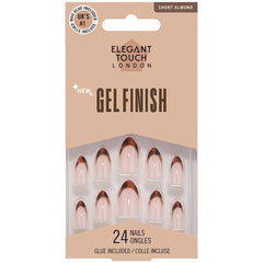 Elegant Touch False Nails Almond Short Length - Jungle Queen