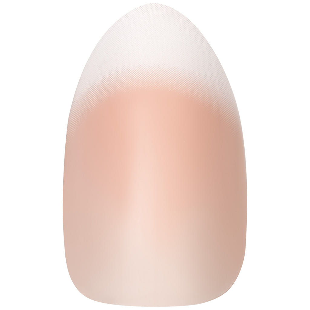 Elegant Touch False Nails Almond Short Length - Milk Bath (Close Up)
