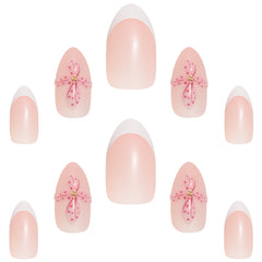 Elegant Touch False Nails Almond Short Length - Orchid Bloom (Loose)