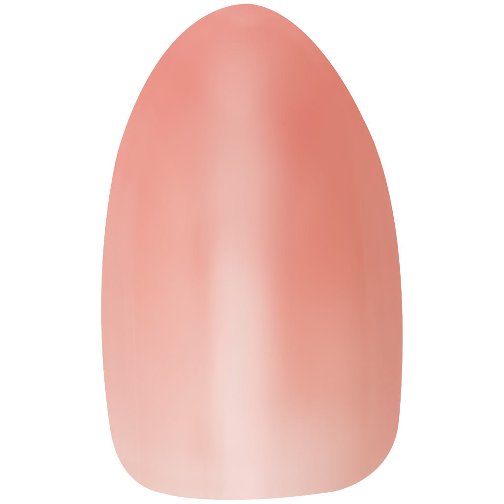 Elegant Touch False Nails Almond Short Length - Rose Latte (Close Up)
