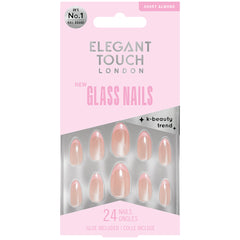 Elegant Touch False Nails Almond Short Length - Sweet Sheen