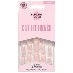 Elegant Touch False Nails Coffin Medium Length - Mirage