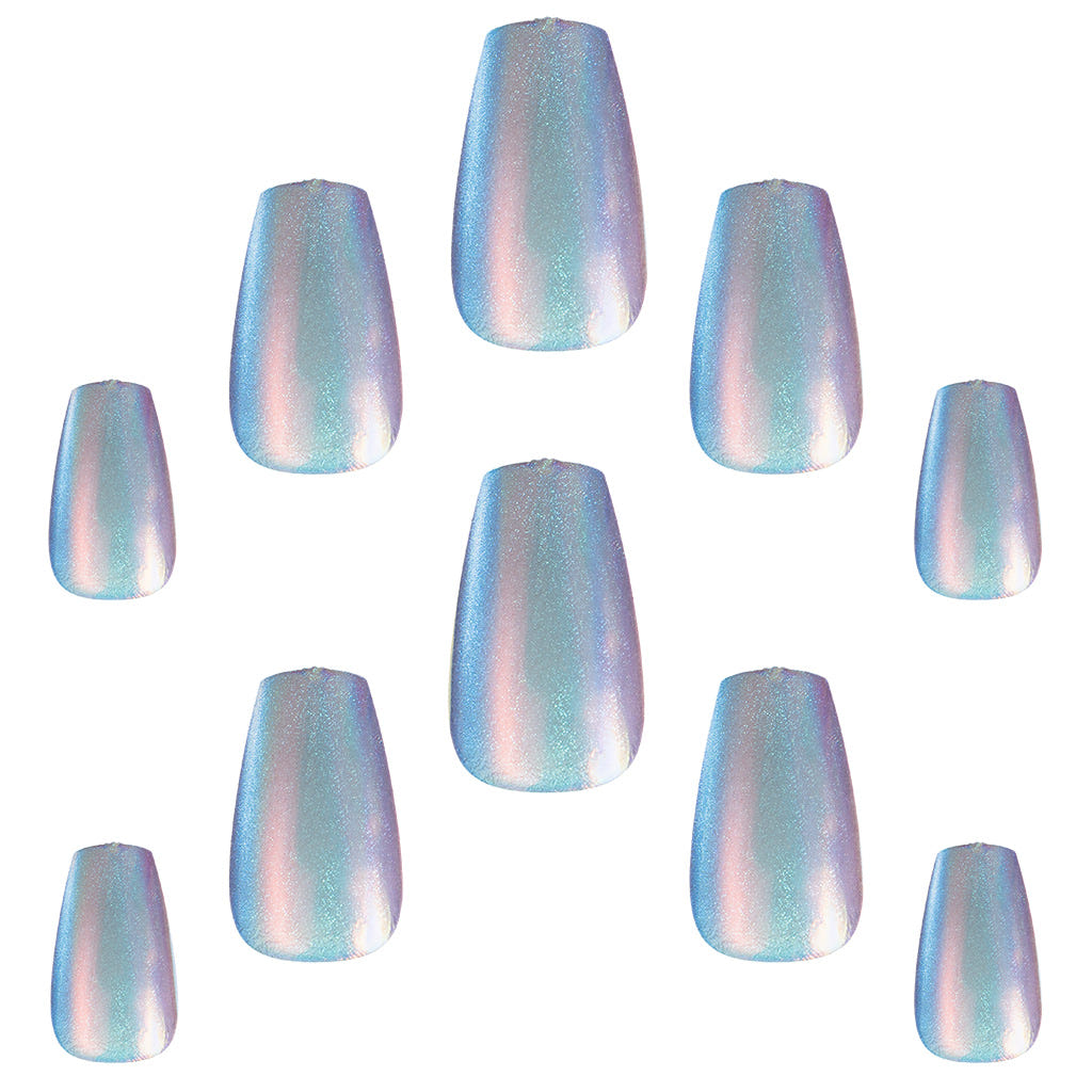 Elegant Touch False Nails Coffin Medium Length - Utopia (Loose)