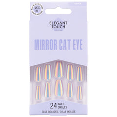 Elegant Touch False Nails Coffin Medium Length - Utopia