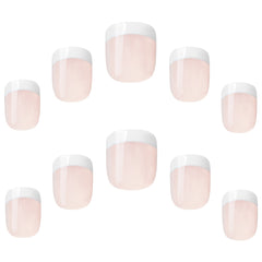 Elegant Touch False Nails Extra Petite Square - French 143 (Loose Nails)