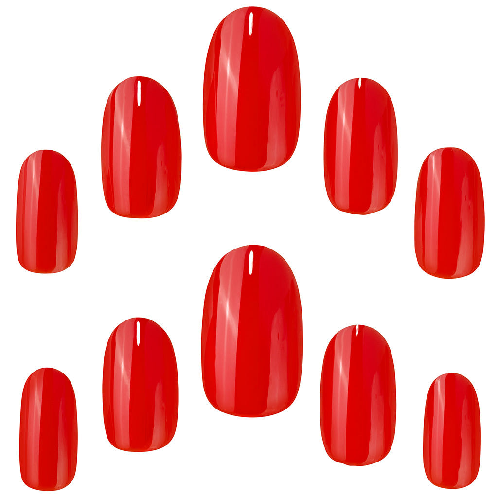 Elegant Touch False Nails Oval Medium Length - Nancy (Loose)