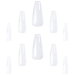 Elegant Touch False Nails Salon Extensions - Squareletto (Loose)