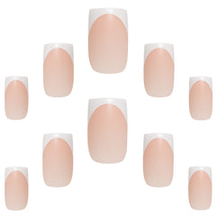 Elegant Touch False Nails Sharp Square Petite - French 182 (Loose)