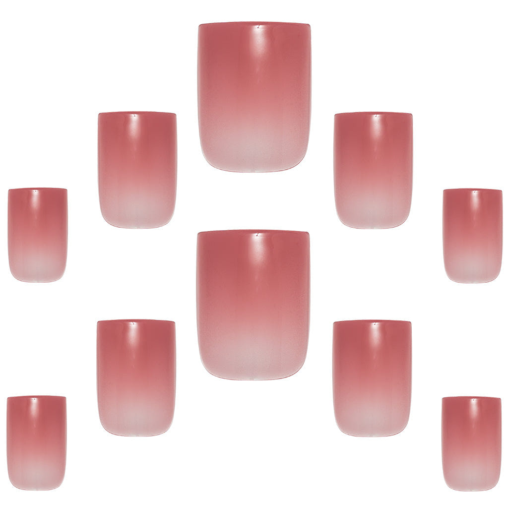 Elegant Touch False Nails Sharp Square Short Length - Dew Drop (Loose)