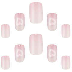 Elegant Touch False Nails Square Medium Length - Heartthrob (Loose)