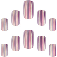 Elegant Touch False Nails Square Medium Length - Magic Mirror (Loose)