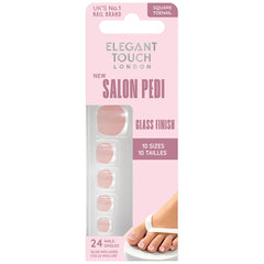 Elegant Touch False Nails Square Toenail - French Pedi No. 1