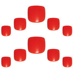 Elegant Touch False Nails Square Toenail - Guava Gelato (Loose)