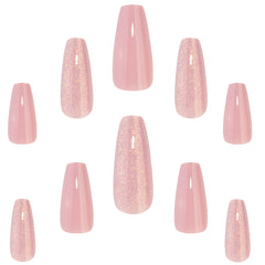Elegant Touch False Nails Squareletto Long Length - Y2K Princess (Loose)