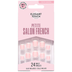 Elegant Touch False Nails Squoval Petite - French 154