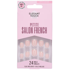 Elegant Touch False Nails Squoval Petite - French 158