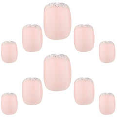 Elegant Touch False Nails Squoval Petite - French 158 (Loose)