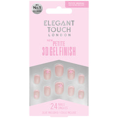 Elegant Touch False Nails Squoval Petite - Ocean Charm