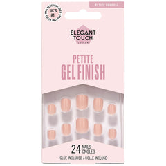 Elegant Touch False Nails Squoval Petite - Peach Tea