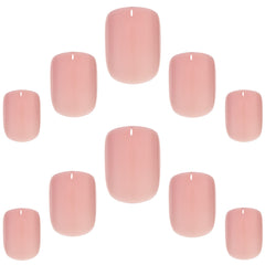 Elegant Touch False Nails Squoval Petite - Peach Tea (Loose)