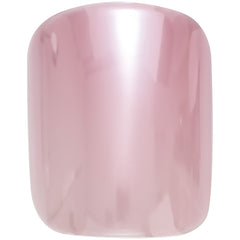 Elegant Touch False Nails Squoval Short Length - Glass Lychee (Close Up)