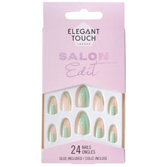 Elegant Touch False Nails Stiletto Short Length - Blessed Not Stressed