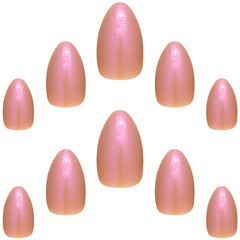 Elegant Touch False Nails Stiletto Short Length - Chocolate Glaze (Nails - Loose)