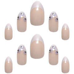 Elegant Touch False Nails Stiletto Short Length - Forget-Me-Not (Loose)