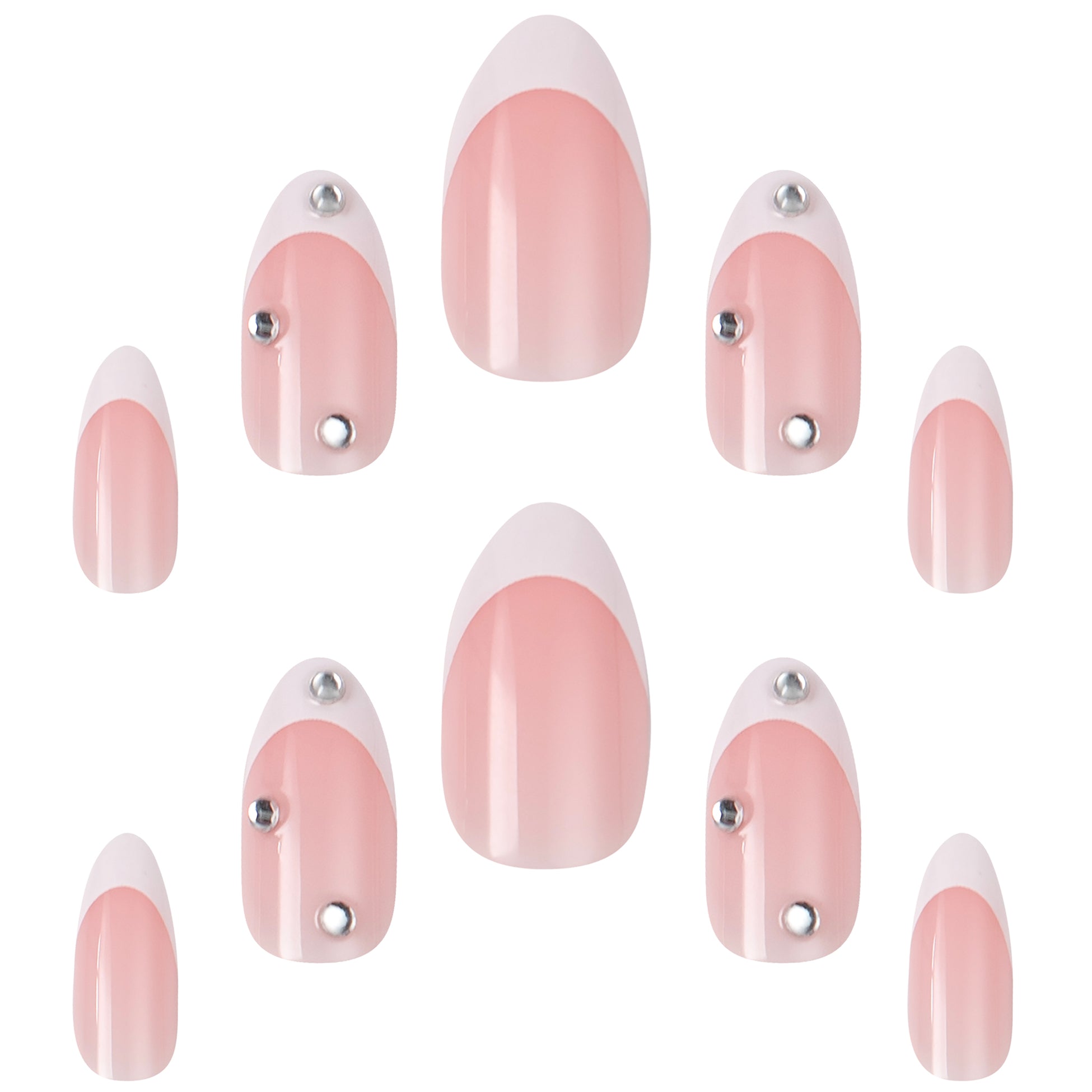 Elegant Touch False Nails Stiletto Short Length - French 128 | False ...