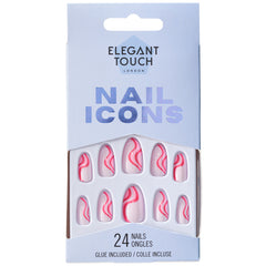 Elegant Touch False Nails Stiletto Short Length - Real One