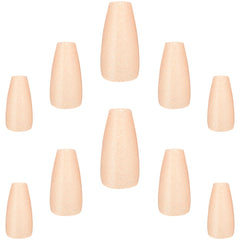 Elegant Touch Luxe Looks False Nails Squareletto Long Length - Peach Please (Nails - Loose)