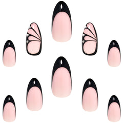 Elegant Touch Nail Icons False Nails Almond Medium Length - Metamorphosis (Loose)