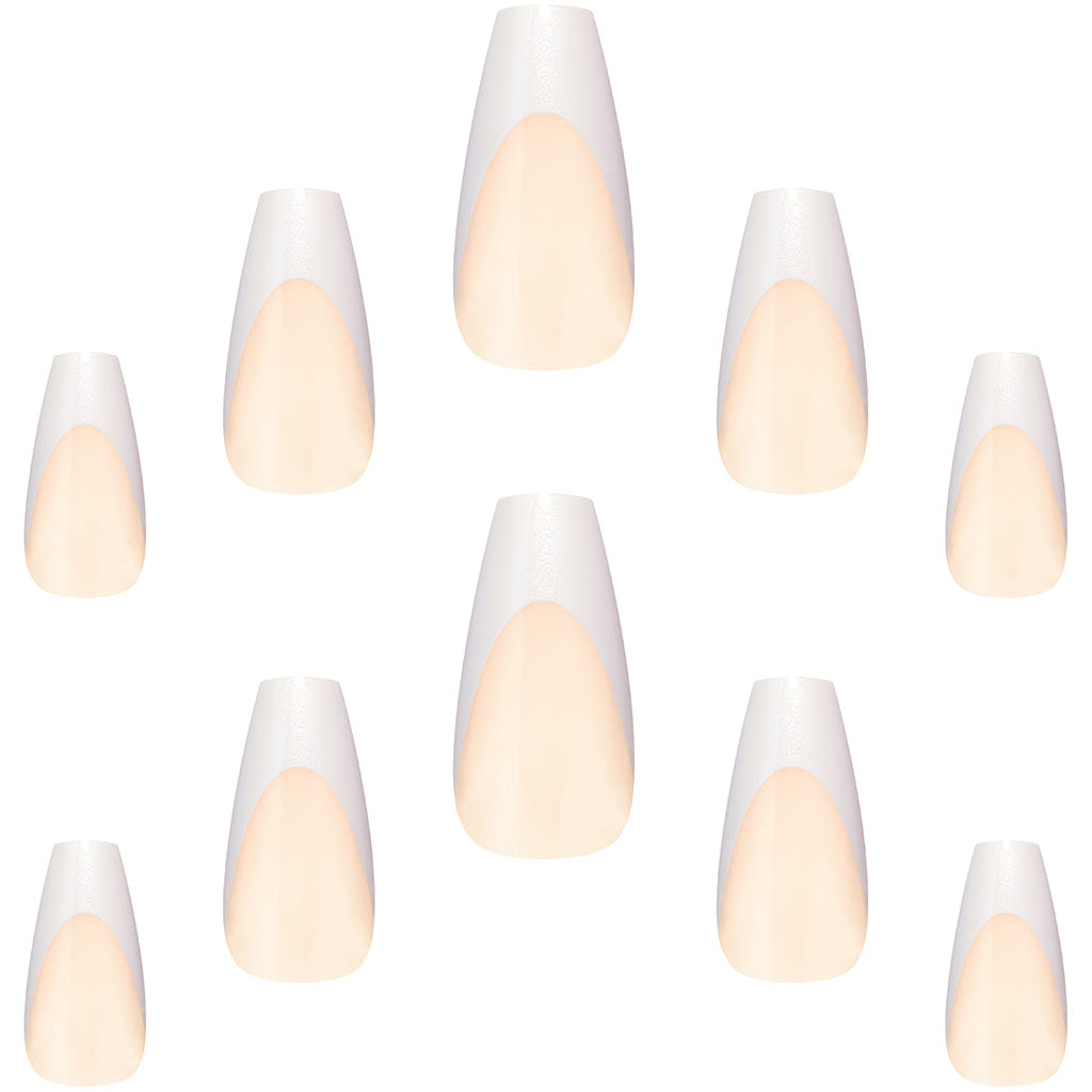 Elegant Touch Nail Icons False Nails Squareletto Long Length - Glow'd Up (Nails - Loose)