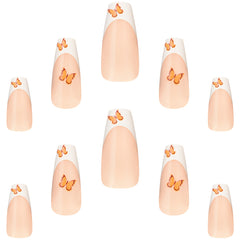 Elegant Touch Nail Icons False Nails Squareletto Long Length - High Flyer (Nails - Loose)