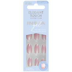 Elegant Touch Pre-Glued False Nails - Rose Halo