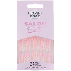 Elegant Touch Salon Edit False Nails Squareletto Long Length - I Heart Me