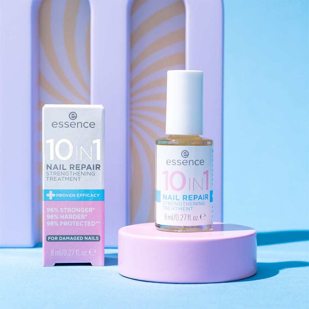 Essence 10 In 1 Nail Repair Strengthening Treatment (8ml) - Lifestyle Shot 